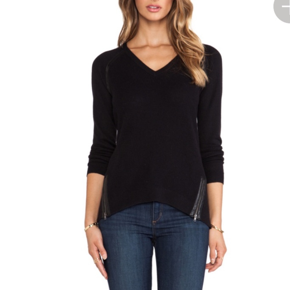 FEEL THE PIECE Terre Jacobs Black Knit Sweater XS